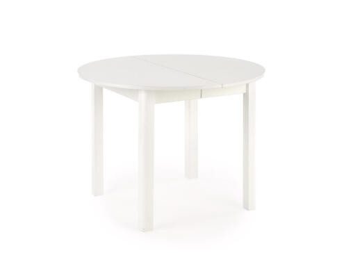 Стол обеденный HALMAR RINGO белый/белый 102-142/102