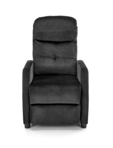 Кресло HALMAR FELIPE 2 раскладное, черный/венге