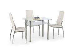 Стул HALMAR K209 белый/хром