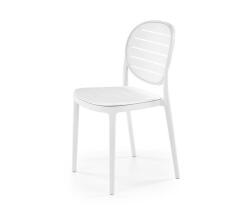 Стул HALMAR K529 белый/белый