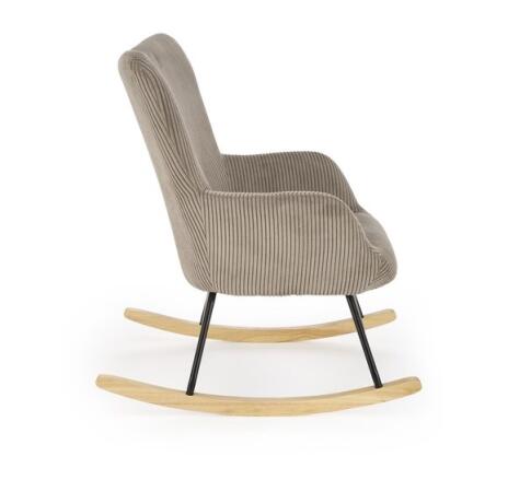 Кресло-качалка HALMAR BELMIRO серый