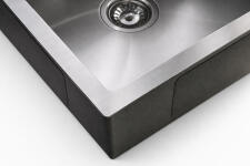 Кухонная мойка из нержавейки BLANTEK LS-5050ST Stone texture