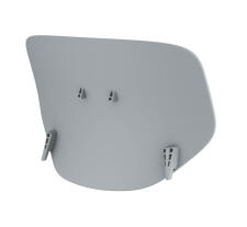 Стул полубарный Sheffilton SHT-ST59/S196 серый/белый/хром лак