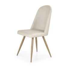 Стул HALMAR K214 т.кремовый/дуб медовый
