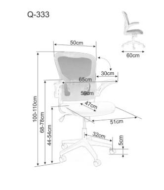Кресло компьютерное SIGNAL Q-333 черный