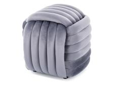 Пуф SIGNAL BRUNI Velvet серый