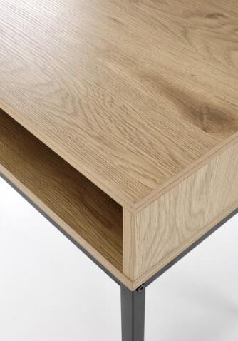 Стол компьютерный HALMAR B50 натуральный/черный