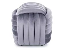 Пуф SIGNAL BRUNI Velvet серый