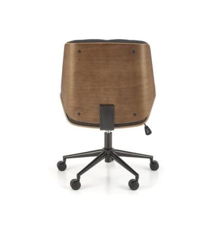 Кресло компьютерное HALMAR GAVIN ореховый/черный