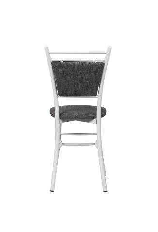 Стул ВВР Мажор серый/белый, рогожка