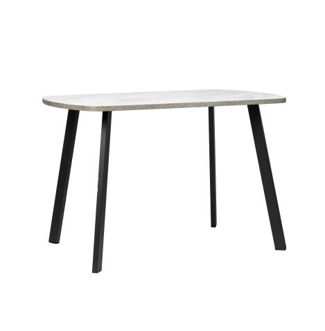 Стол ВВР Пластиковый Лавант/бетон светлый/черный профиль 110/70