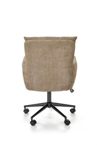 Кресло компьютерное HALMAR FLORES коричневый/черный