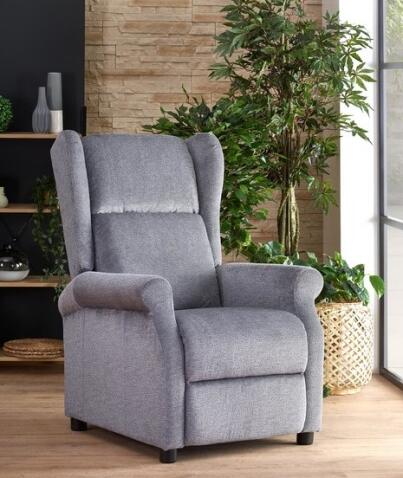 Кресло HALMAR AGUSTIN M раскладное, серый