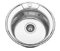 Мойка WW 490-P 0.6/160 круглая (по центру) Мойка WW 490-P 0.6/160 круглая (по центру)