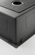 Кухонная мойка из нержавейки BLANTEK LS-5848SN Snake texture