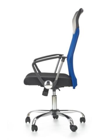 Кресло компьютерное HALMAR VIRE синий/хром