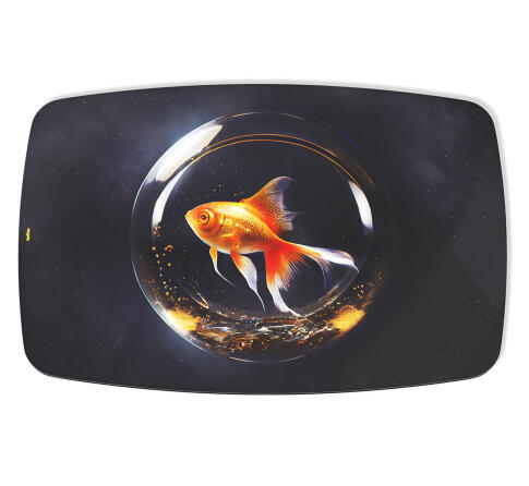 Столешница Sheffilton SHT-TT32 118/77 стекло/МДФ лунная ночь