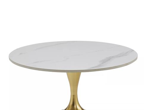 Стол журнальный SIGNAL FAMA белый/белый 50/59