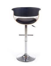 Стул барный HALMAR H45 дуб/черный  Стул барный HALMAR H45 дуб/черный