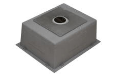 Кухонная мойка из нержавейки BLANTEK LS-5050H Honeycomb (+ 500B40S)
