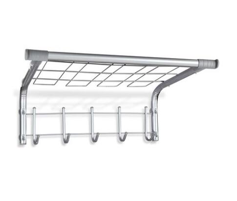 Вешалка Sheffilton SHT-WH7 артикул В2-97 хром лак/серый (+) Вешалка Sheffilton SHT-WH7 артикул В2-97 хром лак/серый (+)