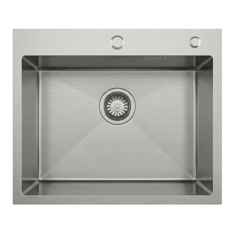 Кухонная мойка из нержавейки BLANTEK LS-5848H Honeycomb