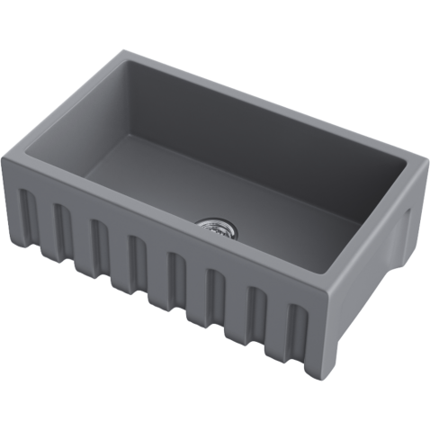 Кухонная мойка из керамики Omoikiri Mikura 76-PE Natceramic/pebble