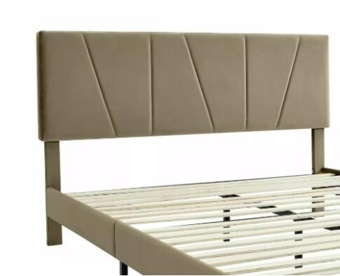 Кровать SIGNAL SAVANA Velvet Bluvel 28 бежевый, 140/200