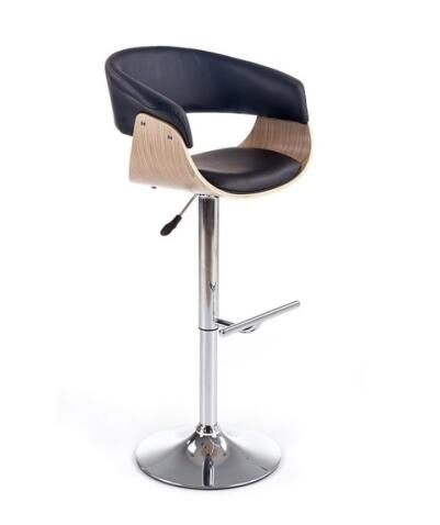 Стул барный HALMAR H45 дуб/черный 