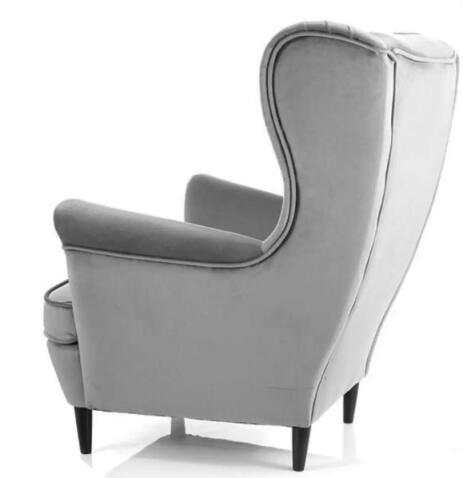 Кресло SIGNAL LORD Velvet Bluvel 14 серый/венге