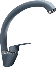 Смеситель для кухни GRANFEST 3323 графит