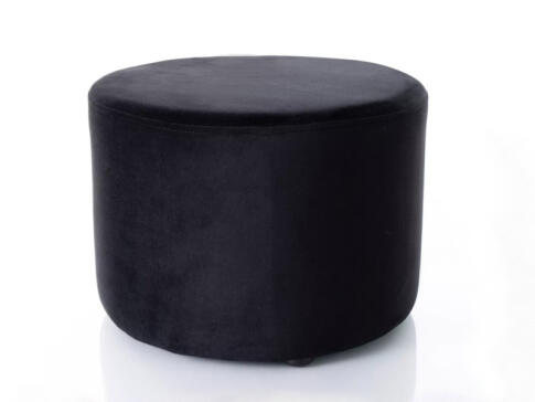 Пуф SIGNAL DOTI A Velvet Bluvel 19 черный