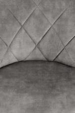 Стул барный HALMAR H101 серый/черный Стул барный HALMAR H101 серый/черный