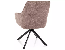 Стул SIGNAL NOTTI Leo 32 темно-бежевый/черный, поворотный