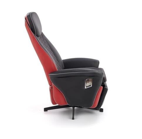Кресло HALMAR CAMARO черный/красный