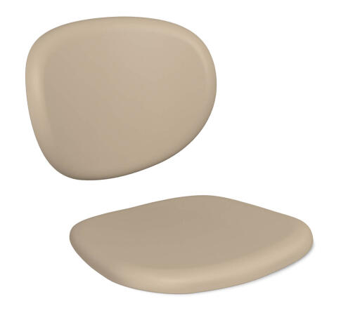 Сидение и спинка Sheffilton SHT-SB180/ST180 капучино