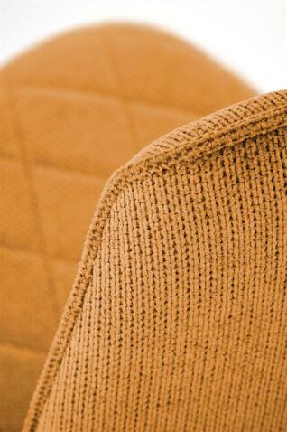 Стул HALMAR K561 горчичный/черный