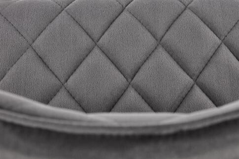 Стул HALMAR K450 серый/черный