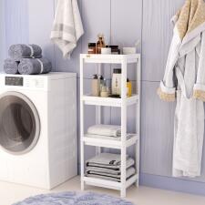 Стеллаж Sheffilton SHT-SS25-3 белый