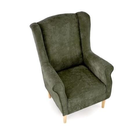 Кресло HALMAR HERMES оливковый