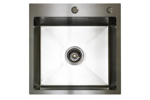 Кухонная мойка из нержавейки BLANTEK FS-5050S Brushed ECO