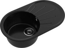 Кухонная мойка GRANFEST RONDO R-750L черный
