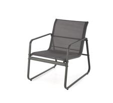 Комплект HALMAR CONOR (софа + 2 кресла + стол журнальный) темно-серый/светло-серый