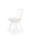 Стул HALMAR K245 белый/бесцветный
