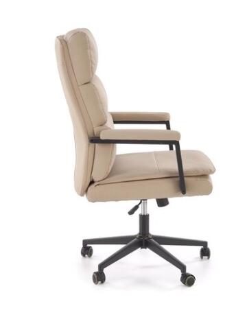 Кресло компьютерное HALMAR ADRIANO 2 бежевый/черный