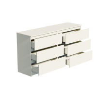 Комод ДСВ (МС Мори) МК 1380.6 Сатин
