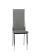 Стул ВВР Оскар серый/хром, рогожка