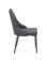 Стул HALMAR K365 серый/черный