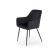 Стул HALMAR K558 черный/черный