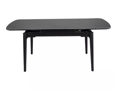 Стол обеденный SIGNAL SENTO черный/черный 120-180/80